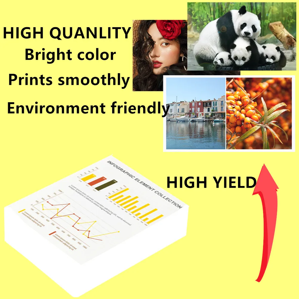 Black 302XL ink cartridge for HP 302 XL for hp302 For HP Deskjet 2130 2135 1110 3630 3632 Officejet 3830 3834 4650 printer 5 H64ed9e3f3d5f44f4bd9f0f3d2af2f808L