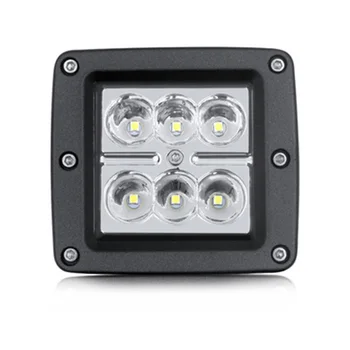 Flood Working Light Boating Car 6 LED 18W Off-road Vehicle Truck Lamp White 6000K
Flood Working Light Boating Car 6 LED 18W Off-road Vehicle Truck Lamp White 6000K