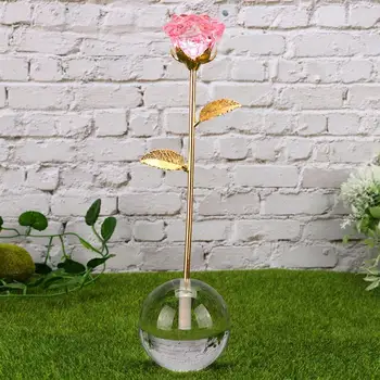 1PC Crystal Rose Decoration Desktop Ornament Room Arrangements Desktop Festival Gifts for Girlfriend Wife Pink
1PC Crystal Rose Decoration Desktop Ornament Room Arrangements Desktop Festival Gifts for Girlfriend Wife Pink