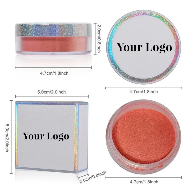 Оптовая продажа макияж пудра-хайлайтер жирности, обрезки один Цвет Порошковые тени для контуров лица Diamond Glow пудру