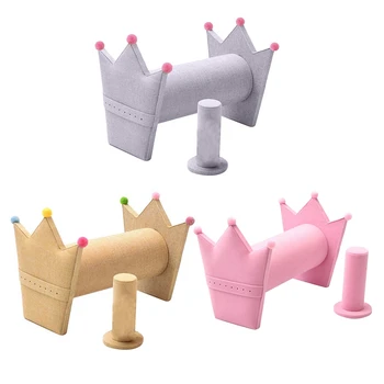 Jewelry Hair Hoop Crown Display Frame Pluggable Earrings Stud Jewelry Watches Storage Shelf Rack Home Storage Organization Rack
Jewelry Hair Hoop Crown Display Frame Pluggable Earrings Stud Jewelry Watches Storage Shelf Rack Home Storage Organization Rack