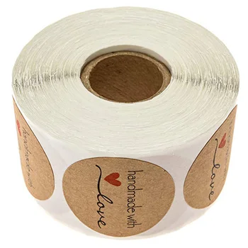 Newly 500pcs Round Stickers Black Font Handmade Adhesive Labels DIY Gift For Food Packaging FIF66
Newly 500pcs Round Stickers Black Font Handmade Adhesive Labels DIY Gift For Food Packaging FIF66