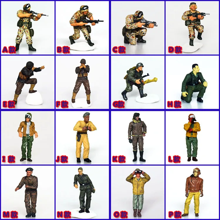 FOV World War II 1: 32 World War II Soldier Model WWII Soldier Modern Static yi Retro
FOV World War II 1: 32 World War II Soldier Model WWII Soldier Modern Static yi Retro