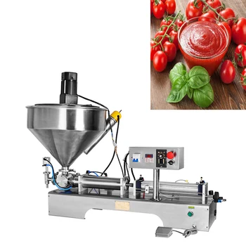 Paste filling machine peanut butter tomato sauce stainless steel quantitative filling machine
Paste filling machine peanut butter tomato sauce stainless steel quantitative filling machine