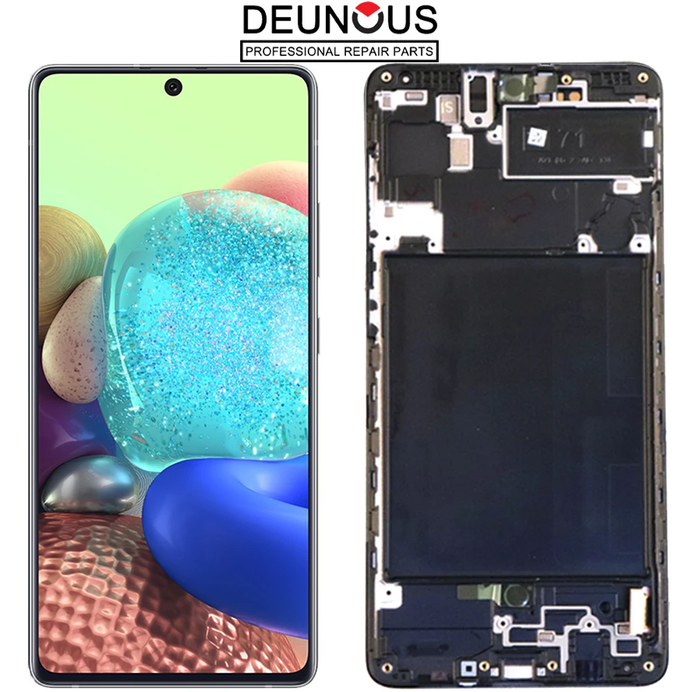 100% Original AMOLED For Samsung Galaxy A71 LCD Touch Digitizer Sensor Glass Assembly For Samsung A71 Display A715 A715F A715FD
100% Original AMOLED For Samsung Galaxy A71 LCD Touch Digitizer Sensor Glass Assembly For Samsung A71 Display A715 A715F A715FD