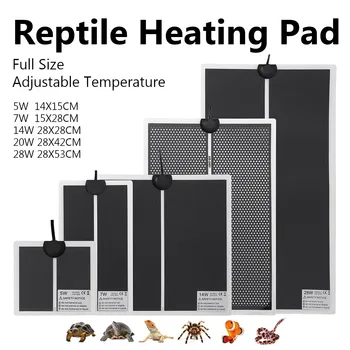 28W EU/US/UK/AU plug Pet Heating Warm Pad Adjustable Temperature Controller Incubator Mat Tools Terrarium Reptiles Pet Heat Mat
28W EU/US/UK/AU plug Pet Heating Warm Pad Adjustable Temperature Controller Incubator Mat Tools Terrarium Reptiles Pet Heat Mat