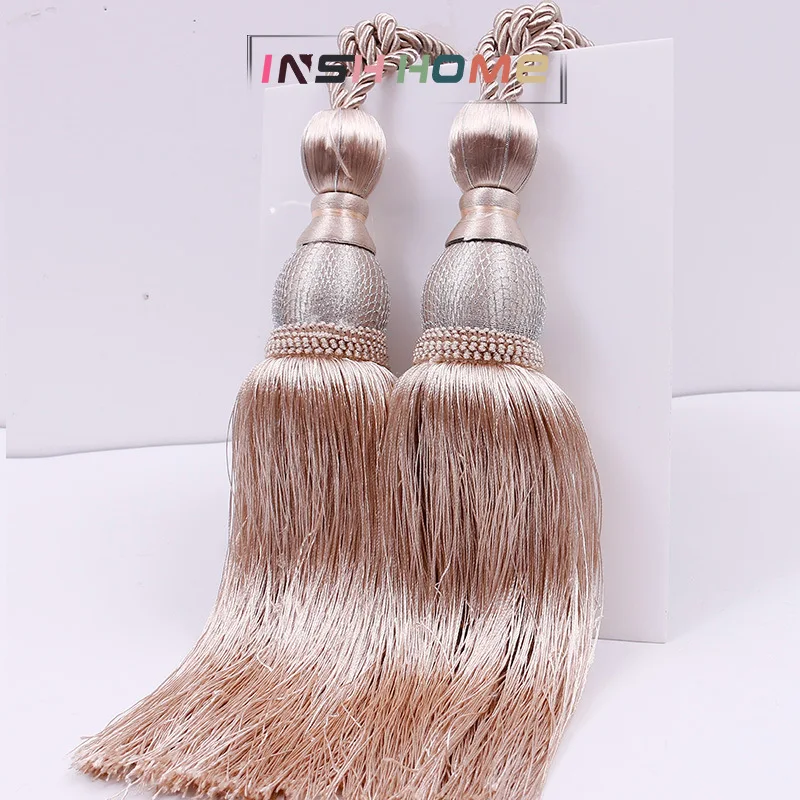 2Pcs Tassels Curtain Tieback Home Decoration Curtain Holder Buckle Rope Curtain Hanging Ball for Living Room Bedroom Accessories 
2Pcs Tassels Curtain Tieback Home Decoration Curtain Holder Buckle Rope Curtain Hanging Ball for Living Room Bedroom Accessories