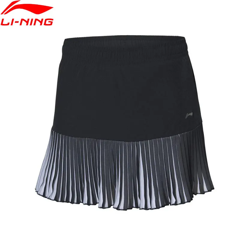 (Break Code)Li Ning Женская юбка для бадминтона соревнований из полиэстера и спандекса на