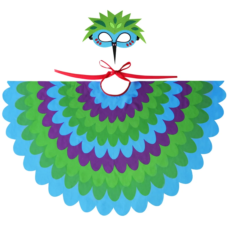Special Child Peacock Costume Wing Mask Girls Dance Bird Costume Shawls Birthday Toys Party Gifts Fairy Kids Costumes Cosplay
Special Child Peacock Costume Wing Mask Girls Dance Bird Costume Shawls Birthday Toys Party Gifts Fairy Kids Costumes Cosplay