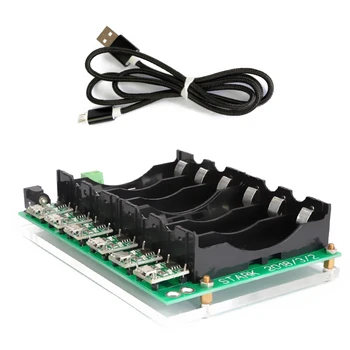 6 Slots 18650 battery charger pcb li-ion battery Smart Charger diy usb 5V charger 
6 Slots 18650 battery charger pcb li-ion battery Smart Charger diy usb 5V charger