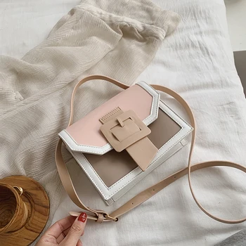 Small clear Brand Designer Woman 2020 New Fashion Messenger Bag Shoulder Bag Female Transparent Square PU Handbag
Small clear Brand Designer Woman 2020 New Fashion Messenger Bag Shoulder Bag Female Transparent Square PU Handbag