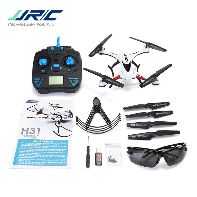 

Original JJRC H31 2.4G 6Axis 4CH LED RC Headless Quadcopter Mode One Key Return RC Drone Toys RTF VS M70 M69 SG106