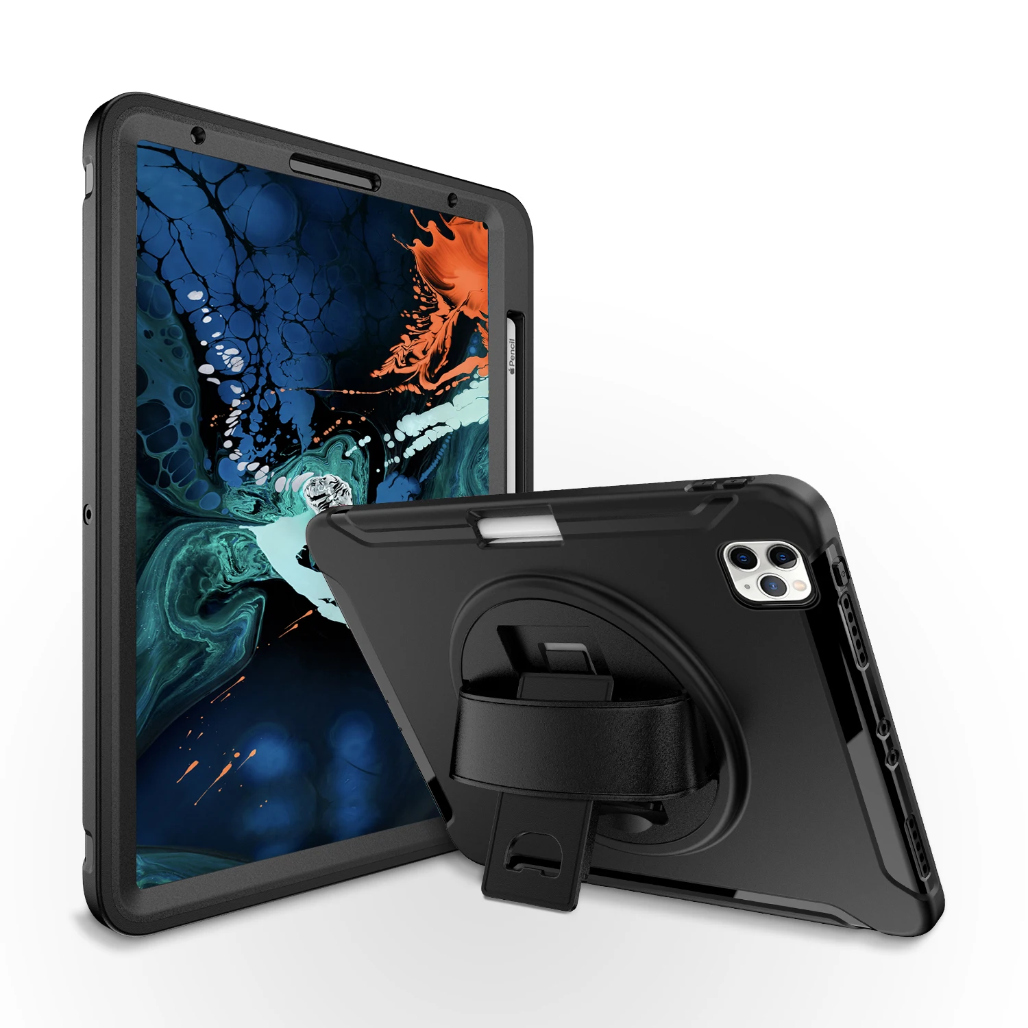 Tablet Case For iPad Pro 12.9 Inch 2020 Dual Layer Hard PC + TPU Shockproof Protective Rugged Cover For iPad Pro 2020 12.9 Case
Tablet Case For iPad Pro 12.9 Inch 2020 Dual Layer Hard PC + TPU Shockproof Protective Rugged Cover For iPad Pro 2020 12.9 Case