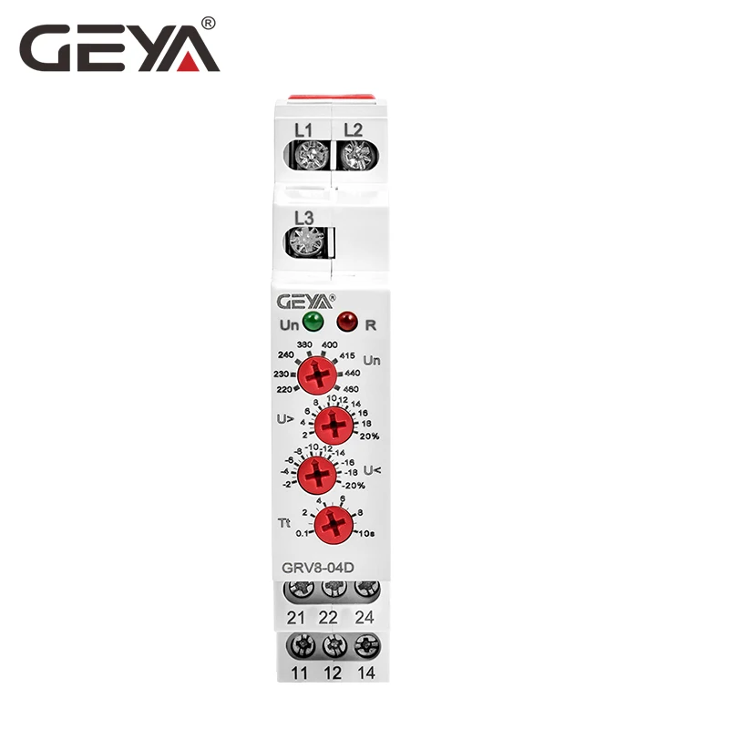 Бесплатная доставка трехфазное реле управления напряжением GEYA