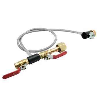 Soda Stream Tank Club Co2 Cylinder Refill Adapter with Hose Gauge High Pressure Cylinder Filled Adapter
Soda Stream Tank Club Co2 Cylinder Refill Adapter with Hose Gauge High Pressure Cylinder Filled Adapter