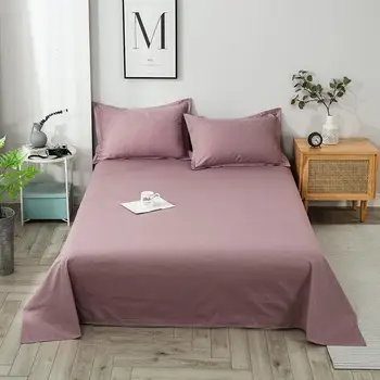 1pc Flat Sheet Cotton Queen Size Bed Sheets Solid Color Bedding Linens lenzuola letto singolo Bedsheet For Adult Bedclothes
1pc Flat Sheet Cotton Queen Size Bed Sheets Solid Color Bedding Linens lenzuola letto singolo Bedsheet For Adult Bedclothes