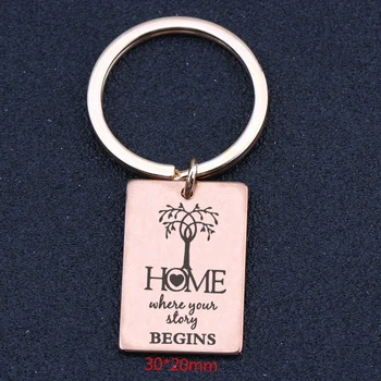 New Home Keychain For Valentines Gift Engraved Home Where Your Story Begins First House Housewarming Jewelry Tag
New Home Keychain For Valentines Gift Engraved Home Where Your Story Begins First House Housewarming Jewelry Tag