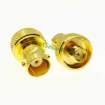 SMA Female To Connector BNC Female Convert Adapter For Two Way Radio BaoFeng UV-5R FD-880 Golden
SMA Female To Connector BNC Female Convert Adapter For Two Way Radio BaoFeng UV-5R FD-880 Golden