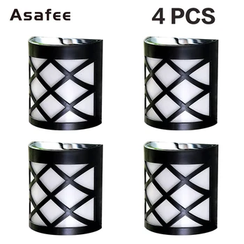 Smart European and American style solar wall lamp fence lamp classical style 6LED light control type
Smart European and American style solar wall lamp fence lamp classical style 6LED light control type