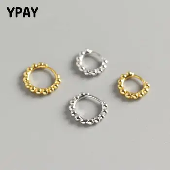 YPAY 100% Pure 925 Sterling Silver Small Round Beads Hoop Earrings for Women Korea Japan INS Simple Earring Fine Jewelry YME509
YPAY 100% Pure 925 Sterling Silver Small Round Beads Hoop Earrings for Women Korea Japan INS Simple Earring Fine Jewelry YME509