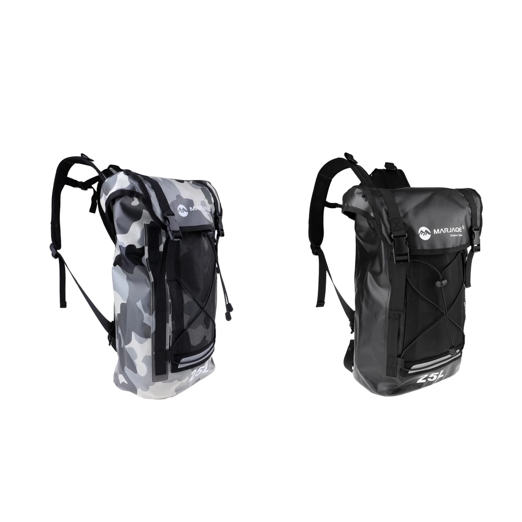 25L Waterproof Backpack Heavy Duty Dry Bag Storage Sack Rucksack for Outdoor Camping Hiking Kayaking Rafting
25L Waterproof Backpack Heavy Duty Dry Bag Storage Sack Rucksack for Outdoor Camping Hiking Kayaking Rafting