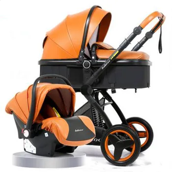 Belecoo 2 in 1 stroller High landscape baby stroller basket can sit and lying folding two-way shock baby stroller
Belecoo 2 in 1 stroller High landscape baby stroller basket can sit and lying folding two-way shock baby stroller