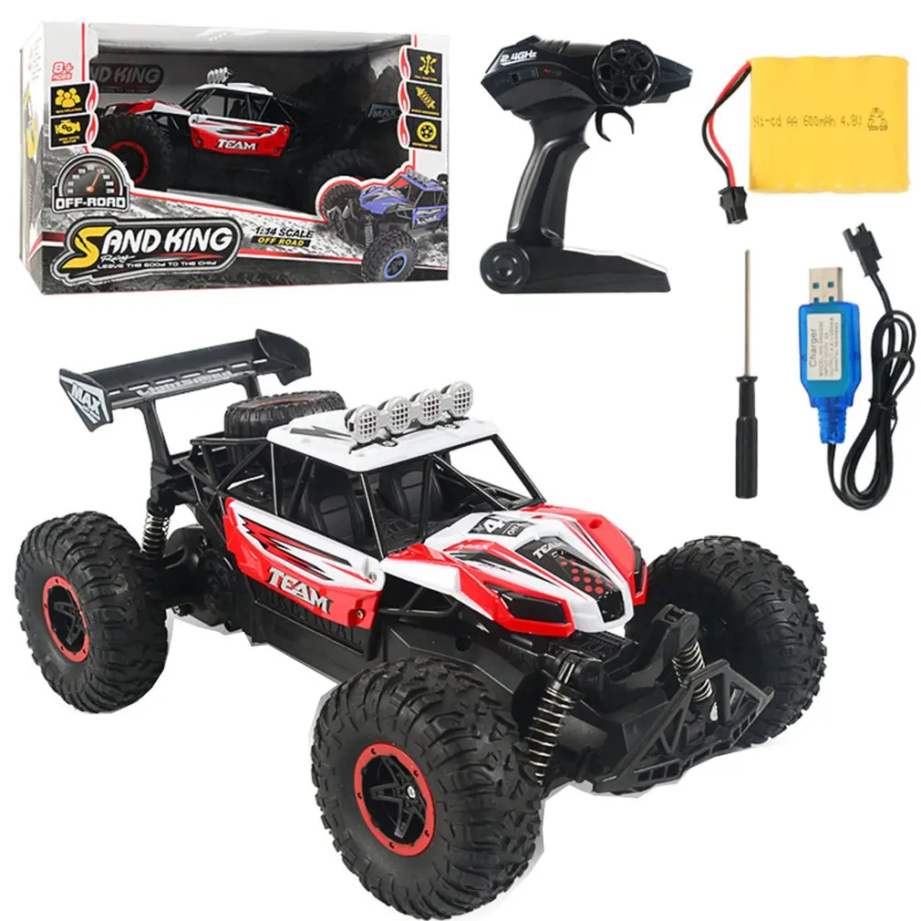 Rc Remote Control Car High-Speed Off-Road Climbing Car 2.4G Remote Control Big Car 1:14 Car Model Boy Toy Car
Rc Remote Control Car High-Speed Off-Road Climbing Car 2.4G Remote Control Big Car 1:14 Car Model Boy Toy Car