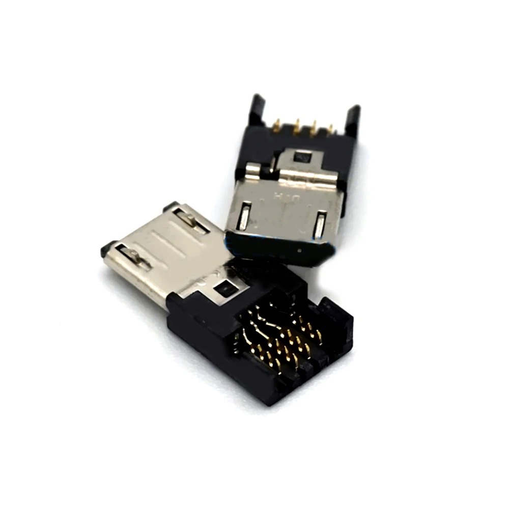 10PCS MICRO USB 5Pin Plug to 4P Wire Interface Connector Charging Plugs with Heat Shrink Tubing
10PCS MICRO USB 5Pin Plug to 4P Wire Interface Connector Charging Plugs with Heat Shrink Tubing