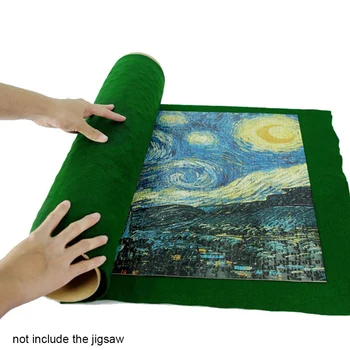 500/1000 Pieces For Adults Rectangle Roll Up Storage Holder Jigsaw Mat Cloth Space Saving Family Games Folding Pad Kids Travel
500/1000 Pieces For Adults Rectangle Roll Up Storage Holder Jigsaw Mat Cloth Space Saving Family Games Folding Pad Kids Travel