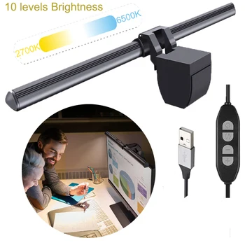LED Desk Lamp Dimming Screen bar For Computer PC Monitor Hanging Light Eye Protection LED Reading USB Powered Office Lamp
LED Desk Lamp Dimming Screen bar For Computer PC Monitor Hanging Light Eye Protection LED Reading USB Powered Office Lamp
