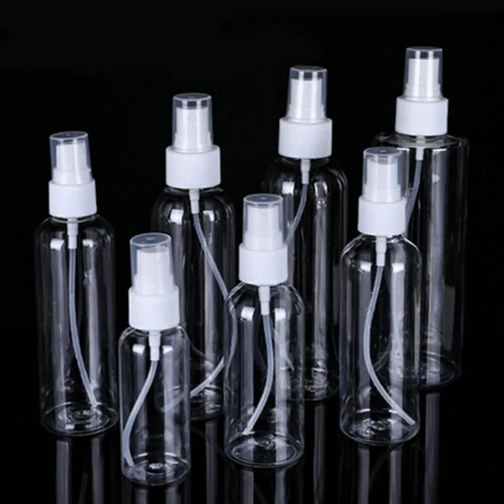 5-100ML Empty Spray Bottle Refillable Pump Travel Vaporizer PET Clear Perfume Atomizer Cosmetics For Women Drop Shipping
5-100ML Empty Spray Bottle Refillable Pump Travel Vaporizer PET Clear Perfume Atomizer Cosmetics For Women Drop Shipping