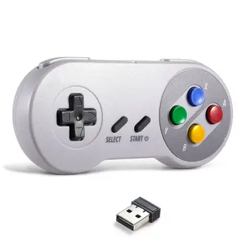 Wireless Gamepad USB game controller joypad joystick SNES 2.4G for Windows PC MAC Raspberry bluetooth gamepad for game console
Wireless Gamepad USB game controller joypad joystick SNES 2.4G for Windows PC MAC Raspberry bluetooth gamepad for game console