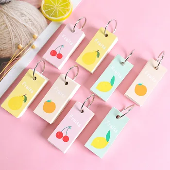 1PC Mini Loose-leaf Notebook Word Book Card Tearable Notepads Kawaii Memo Pad School Supplies
1PC Mini Loose-leaf Notebook Word Book Card Tearable Notepads Kawaii Memo Pad School Supplies