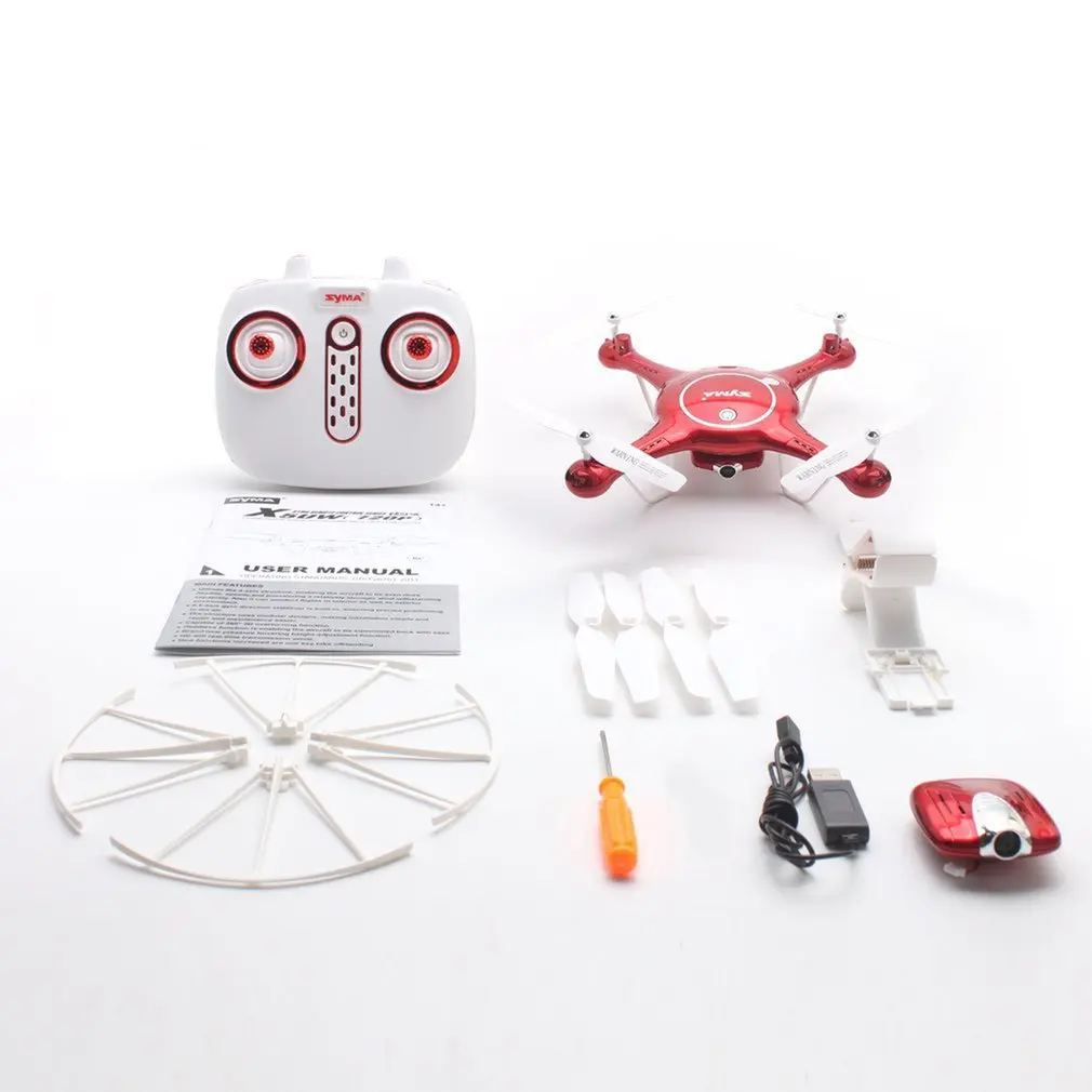 Syma X5UW-D WiFi FPV 720P Camera Altitude Hold Headless Mode 3D Flip Optical Flow Positioning RC Drone Quadcopter 4GB Card hi
Syma X5UW-D WiFi FPV 720P Camera Altitude Hold Headless Mode 3D Flip Optical Flow Positioning RC Drone Quadcopter 4GB Card hi