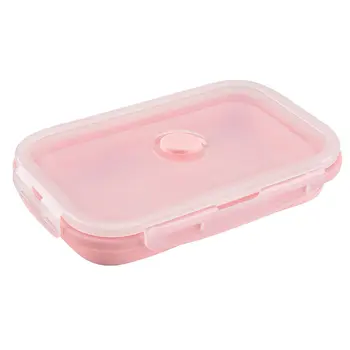 Outdoor Environmental Protection Silicone Lunch Box Microwave Lunch Box Lunch Box Refrigerator Storage Box Sealed Crisper 
Outdoor Environmental Protection Silicone Lunch Box Microwave Lunch Box Lunch Box Refrigerator Storage Box Sealed Crisper