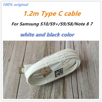 50pcs/lot 100% Original Type C Fast Charger USB Cable 1.2m Data Sync Cable Charging For Samsung Galaxy S10 S9 S8 Plus Note 8 9 7
50pcs/lot 100% Original Type C Fast Charger USB Cable 1.2m Data Sync Cable Charging For Samsung Galaxy S10 S9 S8 Plus Note 8 9 7