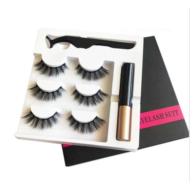 New Magnet Eyelash Magnetic Liquid Eyeliner& Magnetic False Eyelashes & Tweezer Set Waterproof Long Lasting Eyelash Extension
New Magnet Eyelash Magnetic Liquid Eyeliner& Magnetic False Eyelashes & Tweezer Set Waterproof Long Lasting Eyelash Extension