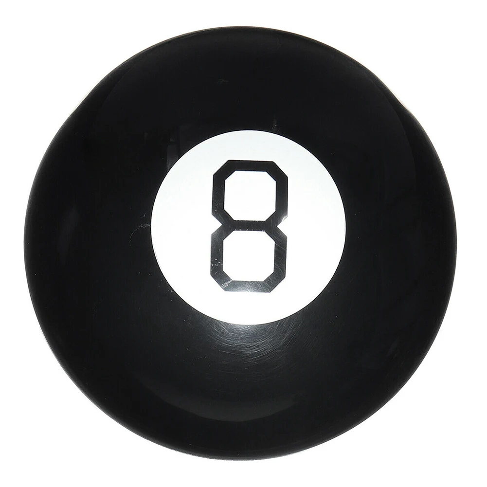 Black 8 Predict Game Fun Spherical Fortune Magic Ball Educational Toy Party Gift Tricks Portable Learning Answer Funny Decision
Black 8 Predict Game Fun Spherical Fortune Magic Ball Educational Toy Party Gift Tricks Portable Learning Answer Funny Decision