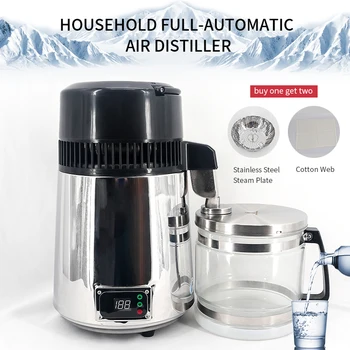 HOOLOO 4L Home Power Adjustable Pure Water Distiller Purifier Full-automation Intelligent Temperature Control Distilled Machine 
HOOLOO 4L Home Power Adjustable Pure Water Distiller Purifier Full-automation Intelligent Temperature Control Distilled Machine