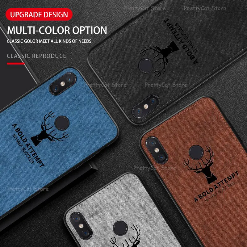 Противоударный тканевый чехол для телефона Xiaomi Mi POCO X3 NFC F1 9 SE A2 Lite Redmi Note 9S K20 8 7 Pro 8T