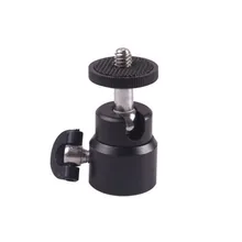 Aluminium Mini Tripod Ball Head for Canon Nikon Sony DSLR Monopod Selfie Stick ,360 Degree Rotation Photography Camera Mount
Aluminium Mini Tripod Ball Head for Canon Nikon Sony DSLR Monopod Selfie Stick ,360 Degree Rotation Photography Camera Mount