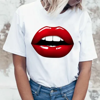 Sexy Lips Print Harajuku T shirt Women Fashion Tshirt Aesthetic Clothes Short Sleeve T-shirt Female Clothing
Sexy Lips Print Harajuku T shirt Women Fashion Tshirt Aesthetic Clothes Short Sleeve T-shirt Female Clothing