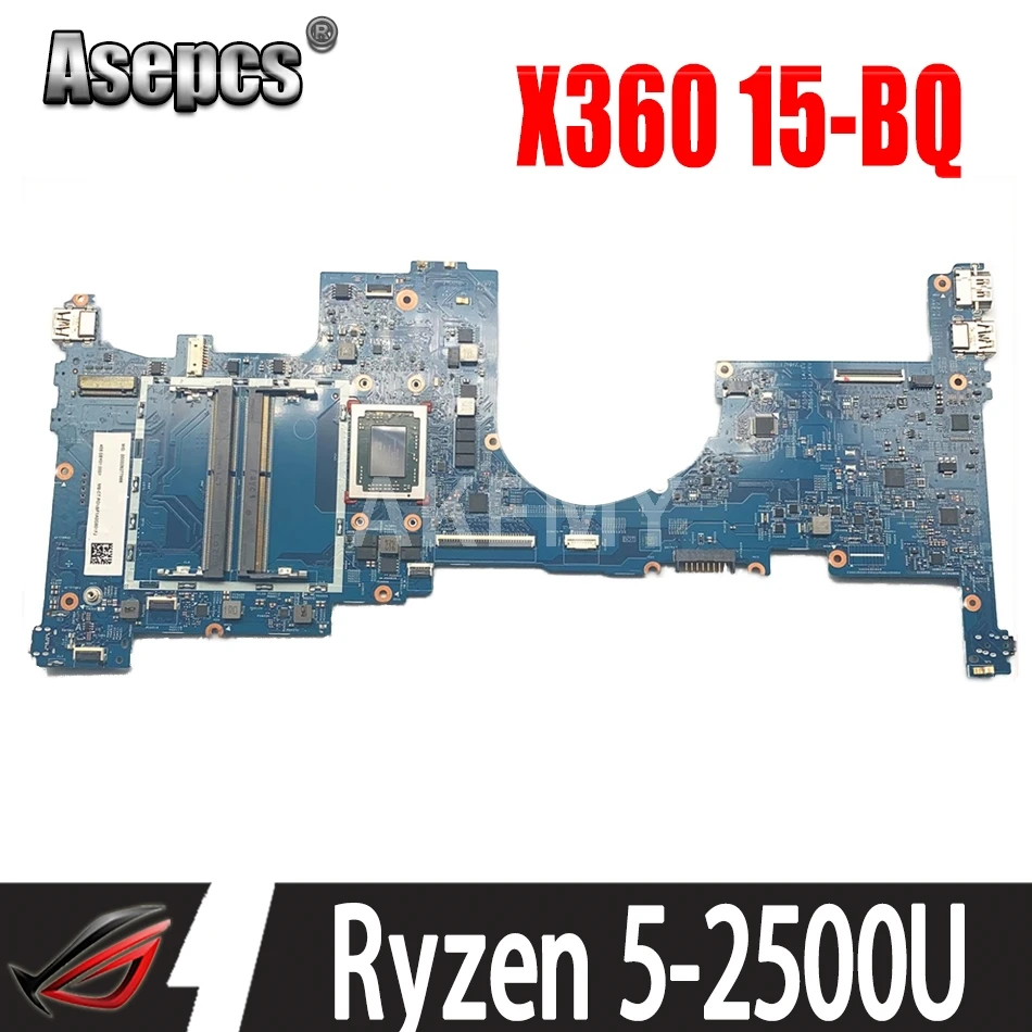 Akemy для HP Envy X360 15 15-BQ Series Материнская плата ноутбука 935101-601 935101-001 448.0BY10.0011 AMD Ryzen 5-2500U