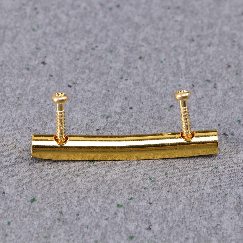 Guitar String Retainers Bars Tension Bar with 2 Mounting Screw for Tremolo Systems Electric Guitar GE15 (Golden)
Guitar String Retainers Bars Tension Bar with 2 Mounting Screw for Tremolo Systems Electric Guitar GE15 (Golden)