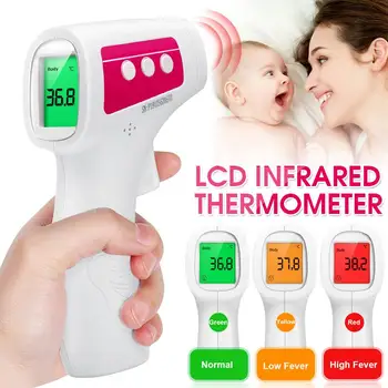 Forehead Thermometer Non Contact Infrared Thermometer Body Temperature Fever Digital Measure Tool for Baby Adult in stock
Forehead Thermometer Non Contact Infrared Thermometer Body Temperature Fever Digital Measure Tool for Baby Adult in stock