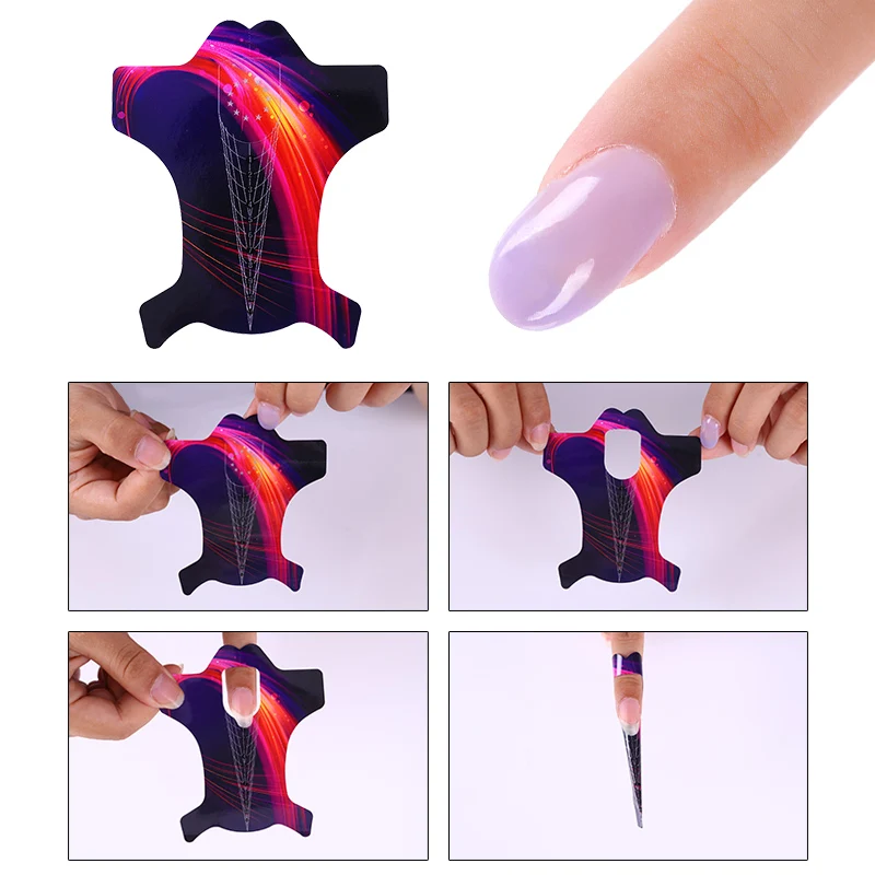 100pcs/roll Nail Adhesive Rhombus Oval Shape Square Nail Form for Acrylic/UV Gel Nail Tips Extension Nail Art Decoration
100pcs/roll Nail Adhesive Rhombus Oval Shape Square Nail Form for Acrylic/UV Gel Nail Tips Extension Nail Art Decoration