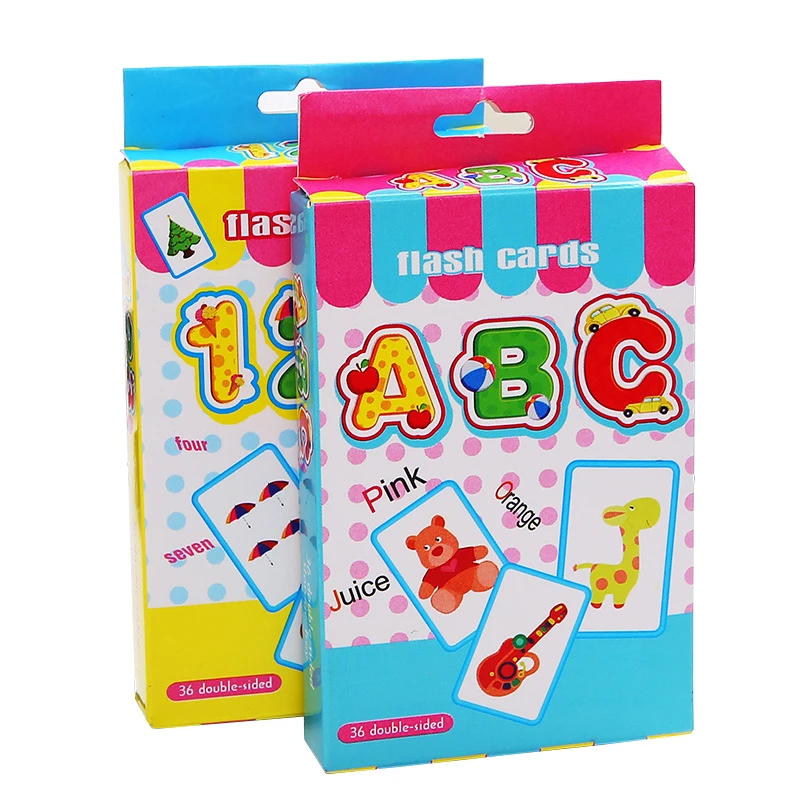 36pcs Baby ABC and 123 Learning Cards Infant Kids Letter Number early Educational children Memory flash cards
36pcs Baby ABC and 123 Learning Cards Infant Kids Letter Number early Educational children Memory flash cards