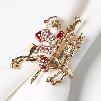 Christmas Fashion Napkin Ring Holder Gold Silver Christening Bangle Metal Napkin Holder Wedding Gifts Baptismal Shower Party Dec
Christmas Fashion Napkin Ring Holder Gold Silver Christening Bangle Metal Napkin Holder Wedding Gifts Baptismal Shower Party Dec