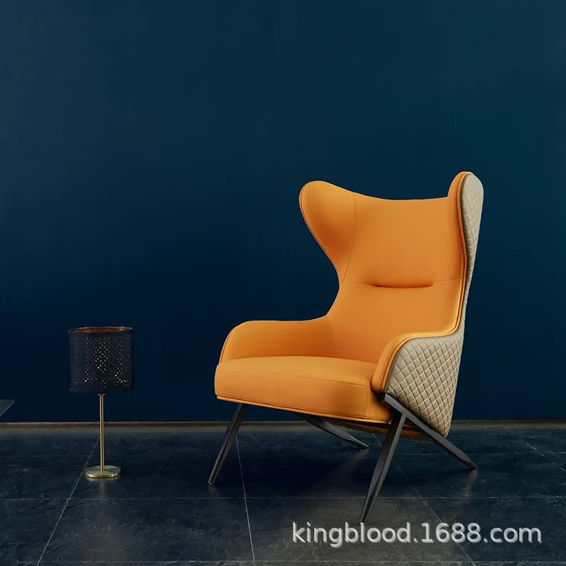 Light Luxury Tiger Chair Northern European-Style Genuine Leather High Back Chair Online Celebrity Designer INS Sofa Modern Minim
Light Luxury Tiger Chair Northern European-Style Genuine Leather High Back Chair Online Celebrity Designer INS Sofa Modern Minim