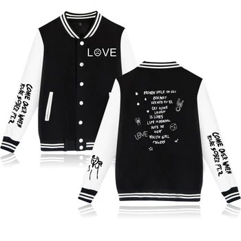 Baseball Women Denim Jacket Veste Long Sleeve Jacket Streetwear Clothes Custom Supported Newest Lil Peep Fashion Hot Sale Casual 
Baseball Women Denim Jacket Veste Long Sleeve Jacket Streetwear Clothes Custom Supported Newest Lil Peep Fashion Hot Sale Casual